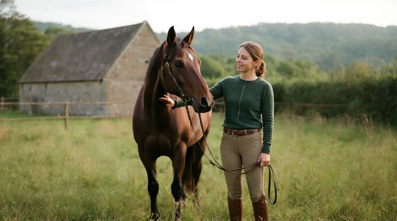 Cours d'équitation à Saint-Just-le-Martel, Haute-Vienne