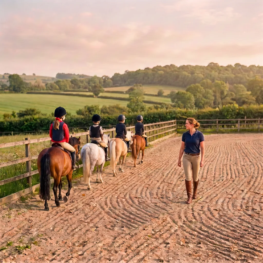 Cours de poney à Saint-Just-le-Martel, Haute-Vienne